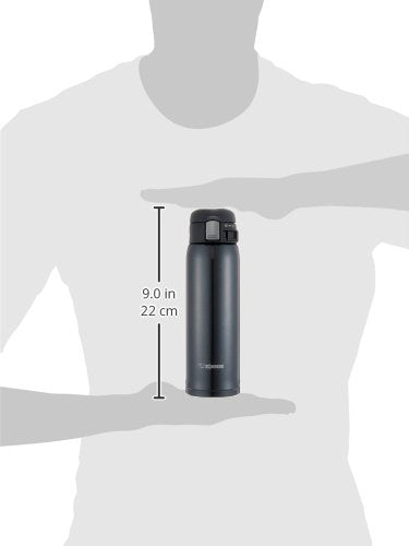 Zojirushi SM-SA60BA Stainless Steel Vacuum Insulated Mug, 20 oz, Black M947