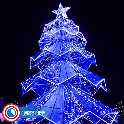 Russell Decor LED Rope Lights 50ft Blue T726229