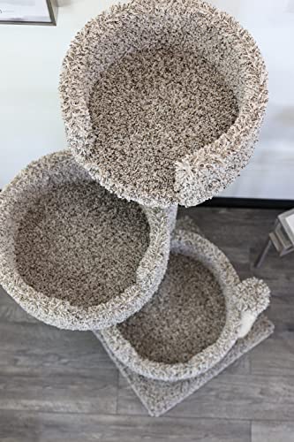 Cat Tree for Big Cats with Wood and Carpet R8795