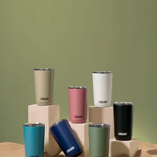 CamelBak Horizon 16oz Insulated Stainless Steel Tumbler with Tri-Mode Lid, Black S962379