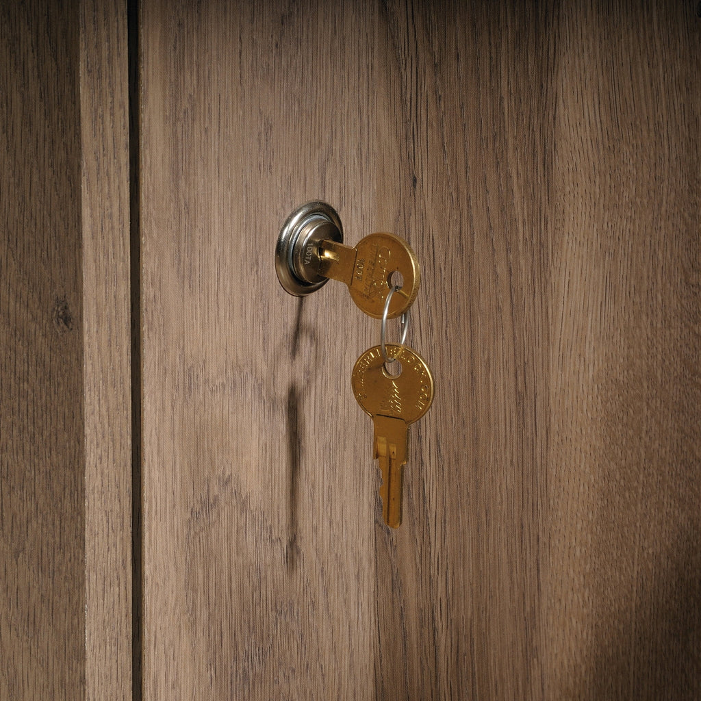 Sauder Harbor View Lateral File, Salt Oak Finish P344003