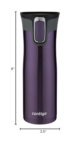 Contigo AUTOSEAL West Loop Vacuum-Insulated Stainless Steel Travel Mug 20 oz U753927