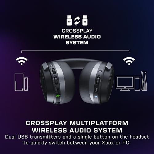 Turtle Beach Stealth 500 Wireless Gaming Headset for Xbox Series X|S, Bluetooth, Black U45572