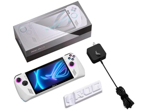 ASUS ROG Ally Gaming Handheld Console, Z1 Processor, 512GB, White Z53127