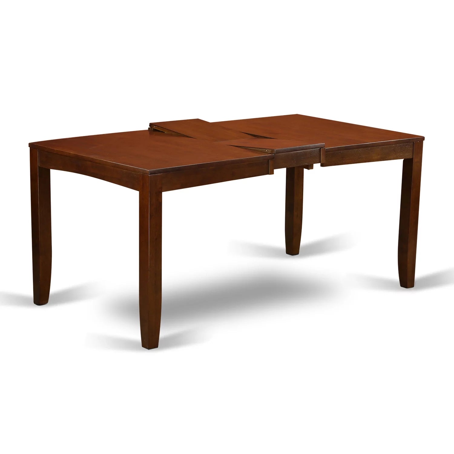 East West Furniture Lynfield 7-Piece Wood Dining Room Set in Espresso F9278