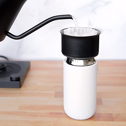 Fellow Carter Move Travel Mug 12 oz - Vacuum-Insulated Stainless Steel with Ceramic Interior R11722