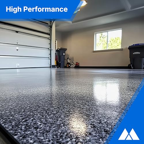 McKinnon Epoxy Resin Garage Floor & Concrete Coating Kit, 4 Gallon U522