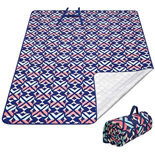 KingCamp Outdoor Picnic Blanket Waterproof Beach Blanket Stadium Blanket Camping Blanket Lightweight Beach Mat Portable Picnic Mat for Travel Camping Hiking