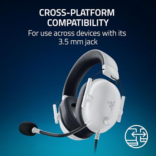 Razer BlackShark V2 X Gaming Headset 7.1 Surround Sound for PC, PS4, PS5, Switch F1650