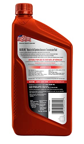 Valvoline MaxLife Full Synthetic ATF 1 QT (Pack of 2) O6752