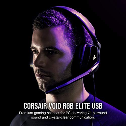 CORSAIR VOID RGB ELITE Wireless Gaming Headset, White C928