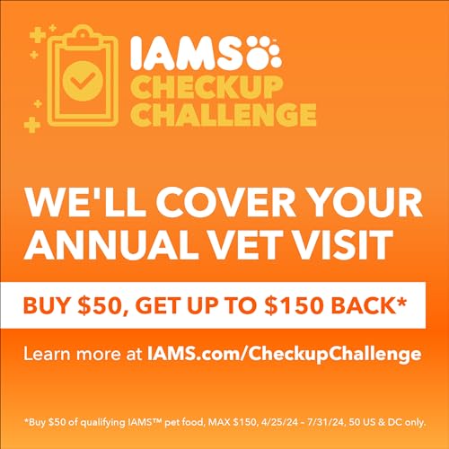 IAMS PROACTIVE HEALTH Adult Indoor Weight Control & Hairball Care Dry Cat Food with Chicken & Turkey, 7 lb. Bag G11740