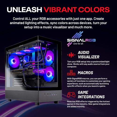 Skytech Gaming Azure 3 Desktop PC, Ryzen 7 9700X, RTX 5060, 32GB DDR5, 1TB SSD, Win 11 T224180