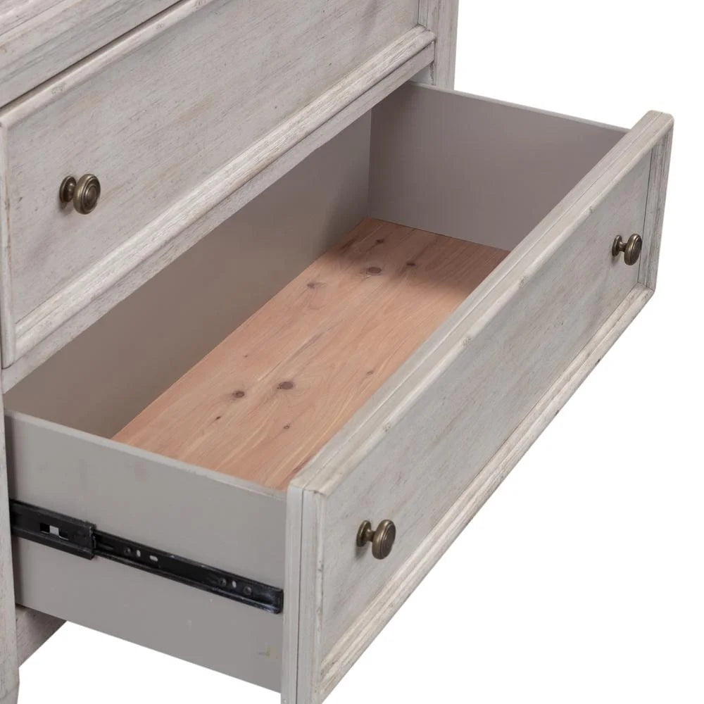 Heartland White 5 Drawer Chest P22569