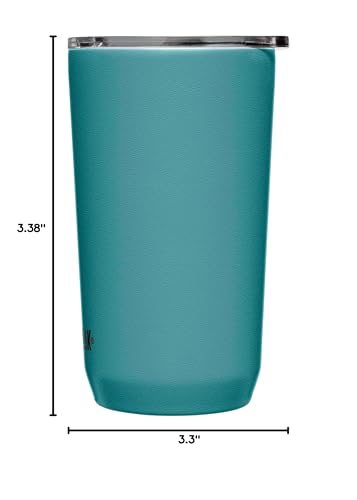 CamelBak Horizon 16oz Insulated Stainless Steel Tumbler with Tri-Mode Lid, Black S962379