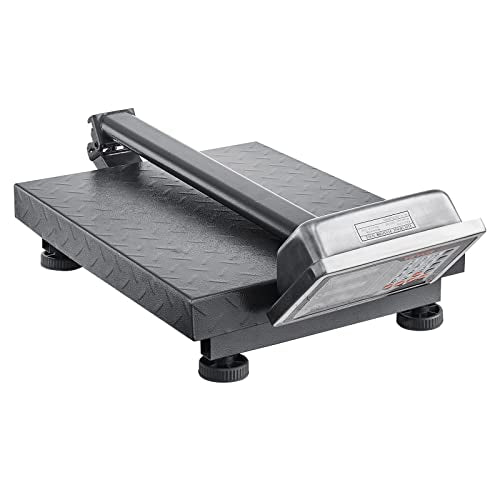 VEVOR Computing Digital Platform Scale 660 lbs Stainless Steel Floor Scale K579796