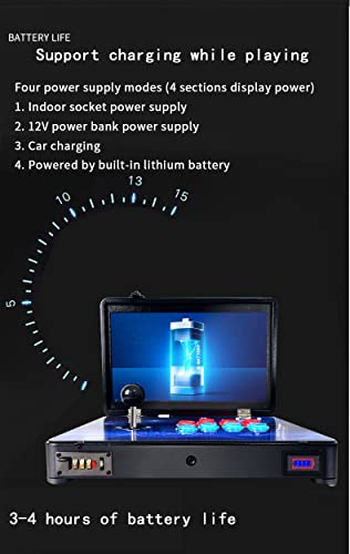 Pandora Arcade Portable Retro Video Game Player 14 inch LED Built-in 20000+ Classic Games M477096