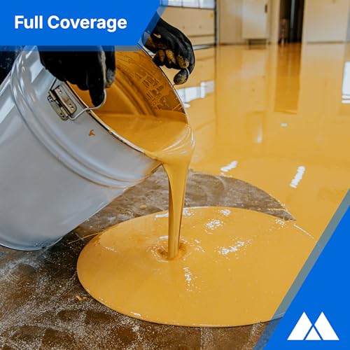 McKinnon Epoxy Resin Garage Floor & Concrete Coating Kit, 4 Gallon U522
