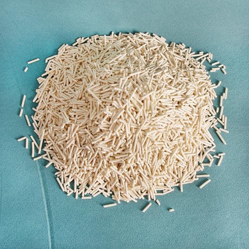 Tofu Cat Litter Green Tea 5.5 lbs x 4 Bags, Flushable Clumping 2mm Pellets L6248