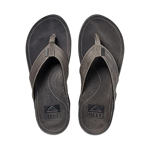 REEF J-Bay III Men's Full Grain Leather Flip Flop Q2986