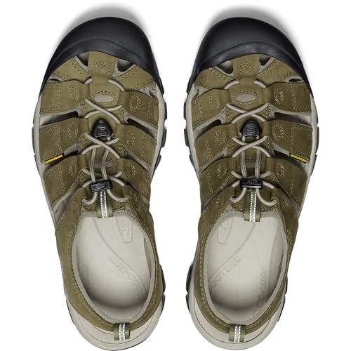 KEEN Men's Newport Closed Toe Leather Water Sandals A16985