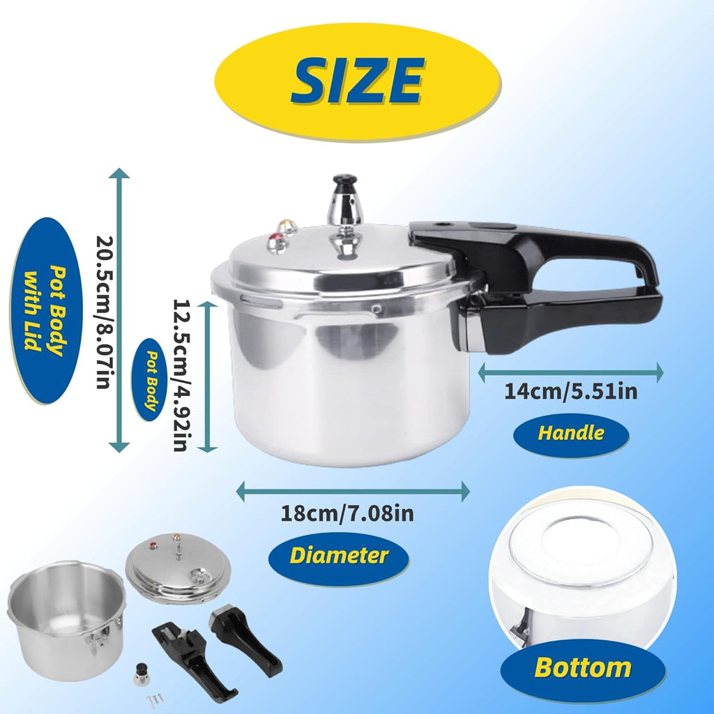 3L Stainless Steel Pressure Cooker for Induction Cooker U198747