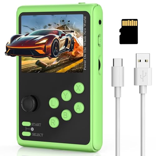 Retro Handheld Game Console with 5000 Built-in Classic Games, 3.5-Inch IPS Screen & Portable Power Bank Function