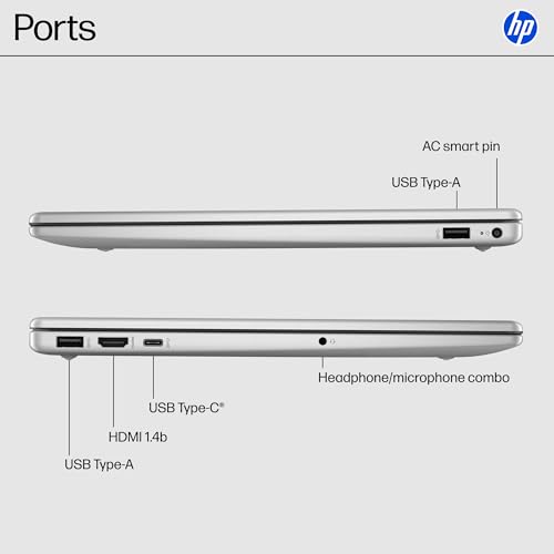 HP 15.6 inch Laptop, AMD Ryzen 3, 8GB RAM, 256GB SSD, Windows 11 Q9460