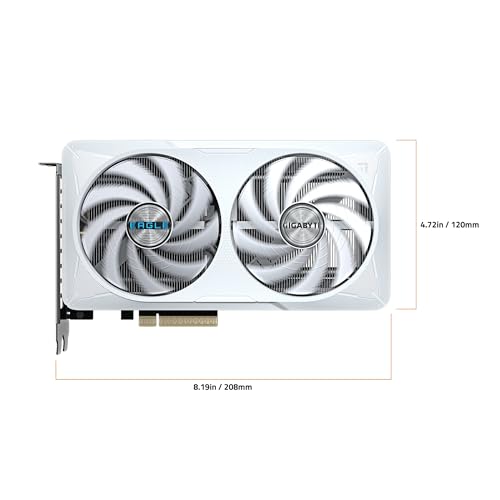GIGABYTE GeForce RTX 5060 Gaming OC 8G Graphics Card, 8GB GDDR7, WINDFORCE Cooling M838