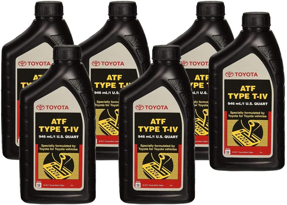 Toyota 00279-000T4 Automatic Transmission Fluid, 6 Pack M91683