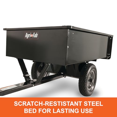 Agri-Fab 45-0101 Steel Utility Lawn & Garden Dump Cart for Riding Mowers X70378