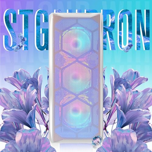 STGAubron Gaming PC Desktop, Intel Core i7, Radeon RX 580 8G, 16G RAM, 512G SSD G93438