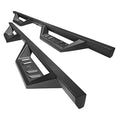 TAC Sidewinder Running Boards Compatible with 2022-2024 Toyota Tundra CrewMax Truck Pickup 4” Drop Fine Texture Black Side Steps Nerf Bars Rock Slider Armor Accessories (2pcs)