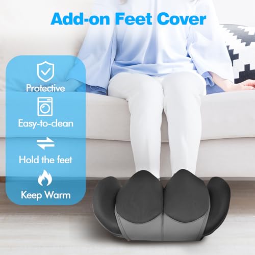 Electric Shiatsu Foot Massager with Heat for Plantar Fasciitis and Circulation A334770