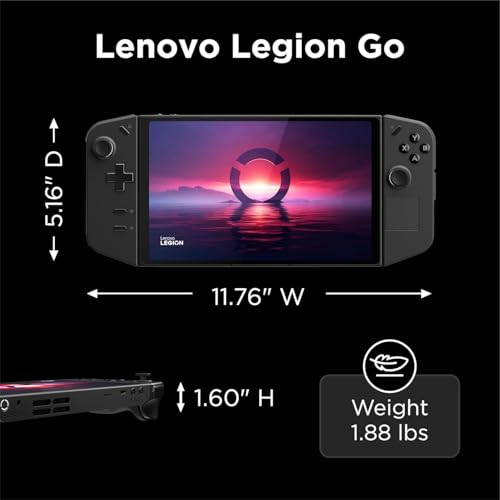 Lenovo Legion Go 8.8" 144Hz WQXGA Handheld Gaming PC, AMD Ryzen Z1 Extreme, 512GB SSD P4370