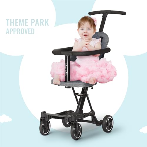 Coast Rider Stroller Pink, One Hand Fold, Adjustable Handles O586130