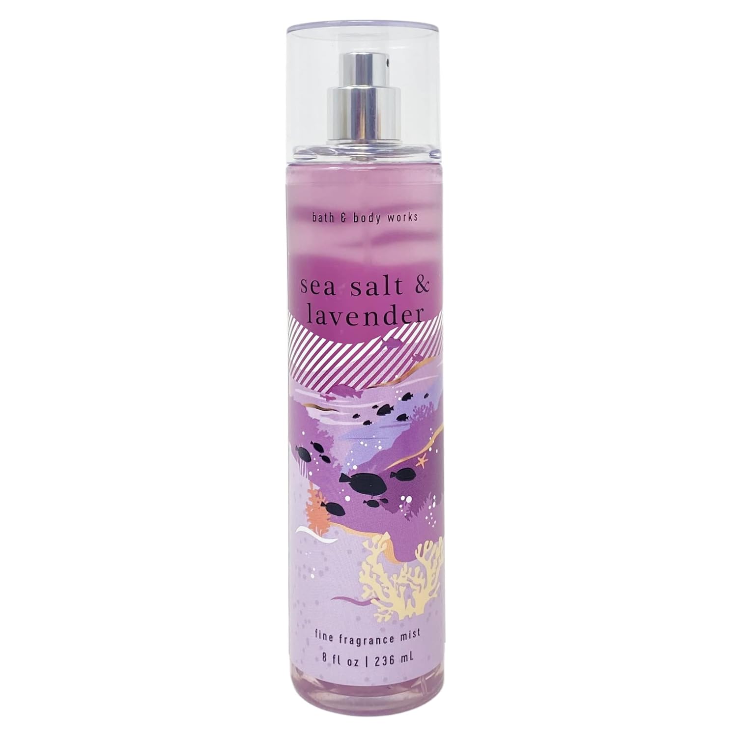 Bath & Body Works Sea Salt & Lavender 3 Pack Fine Fragrance Mist Set M36893