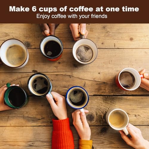 Cuban Coffee Maker 6-Cup Electric Espresso Moka Pot with Detachable Base N992