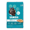 IAMS PROACTIVE HEALTH Adult Indoor Weight Control & Hairball Care Dry Cat Food with Chicken & Turkey Cat Kibble, 7 lb. Bag