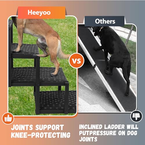 Foldable Dog Stairs for Car, SUV & Truck, Non-Slip, 200 Lbs T92186