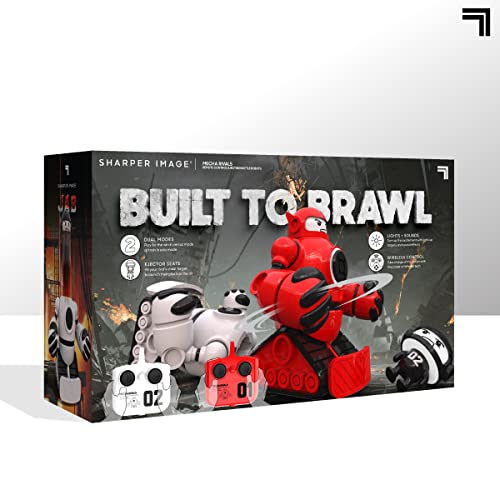 Sharper Image Mecha Rivals Remote Control Battle Robots Two-Player Set M255462