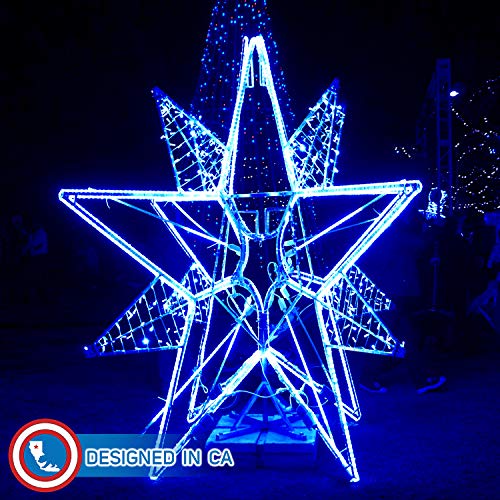 Russell Decor LED Rope Lights 50ft Blue T726229