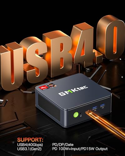 GMKtec Nucbox K11 Gaming Mini PC AMD Ryzen 9 32GB DDR5 2TB SSD U904727