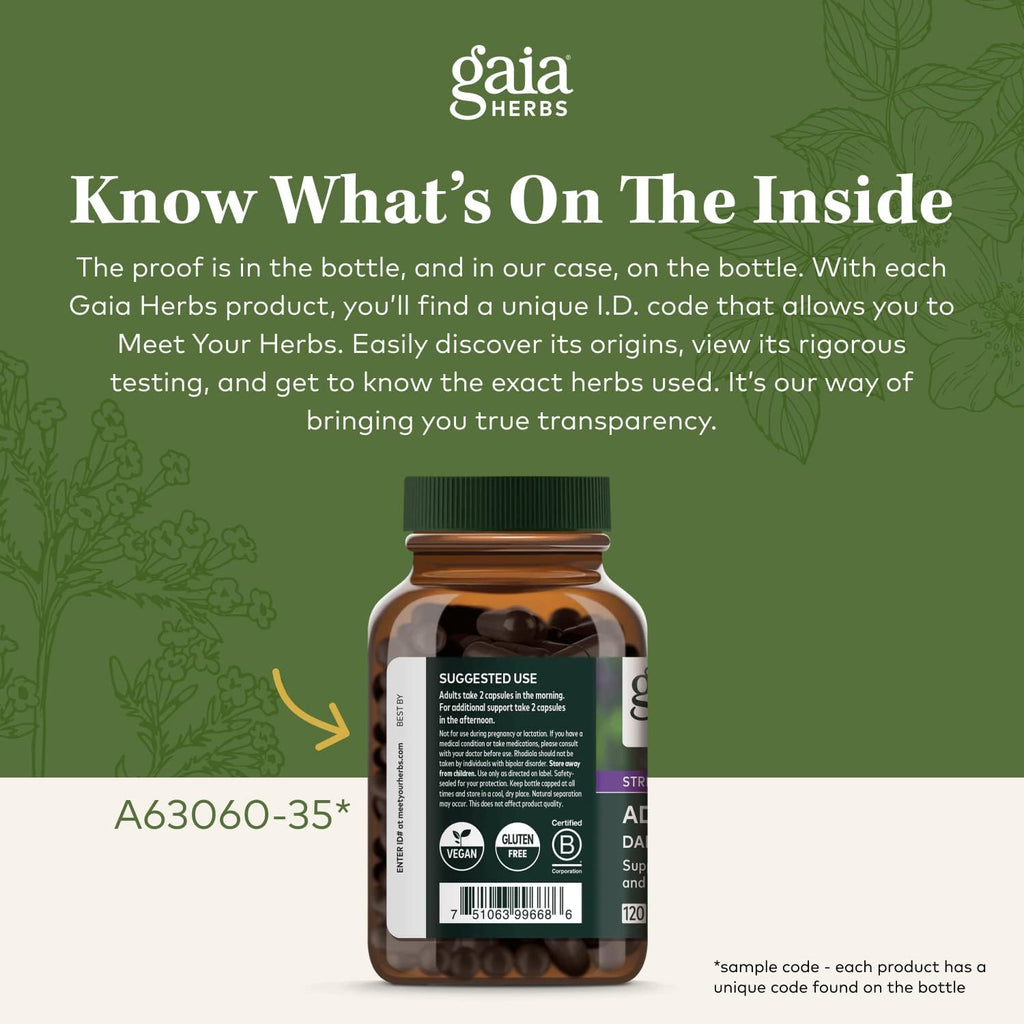 Gaia Herbs Oil of Oregano & Black Seed Oil - 60 Vegan Liquid Phyto-Capsules D24458