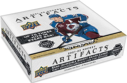2021/22 Upper Deck Artifacts NHL Hockey HOBBY box (8 pks/bx)