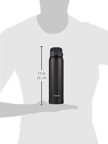 Zojirushi SM-SA60BA Stainless Steel Vacuum Insulated Mug, 20 oz, Black M947