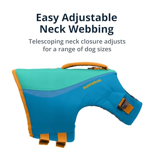 Ruffwear Float Coat Dog Life Jacket with Handle, Blue Dusk, XX-Small N6329