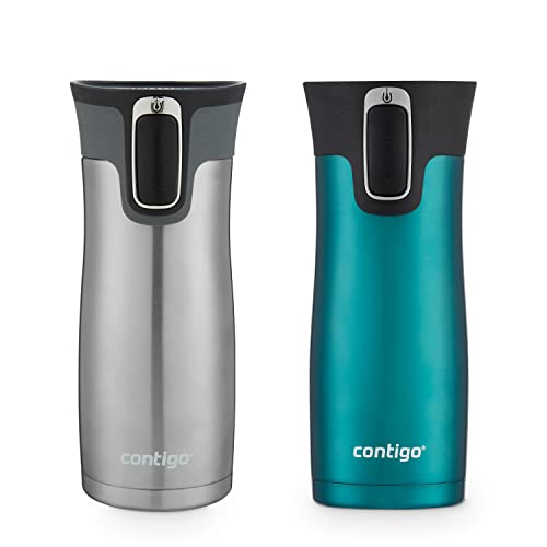 Contigo AUTOSEAL West Loop Vacuum-Insulated Stainless Steel Travel Mug 20 oz U753927