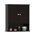 Spirich Bathroom Wall Cabinet with Doors, White A10165