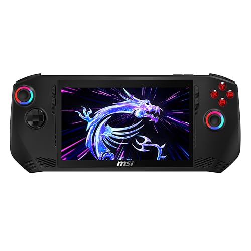 MSI Claw PC Gaming Handheld: Intel Ultra 7, 7" FHD 120Hz, 16GB, 512GB, Win 11 H32341